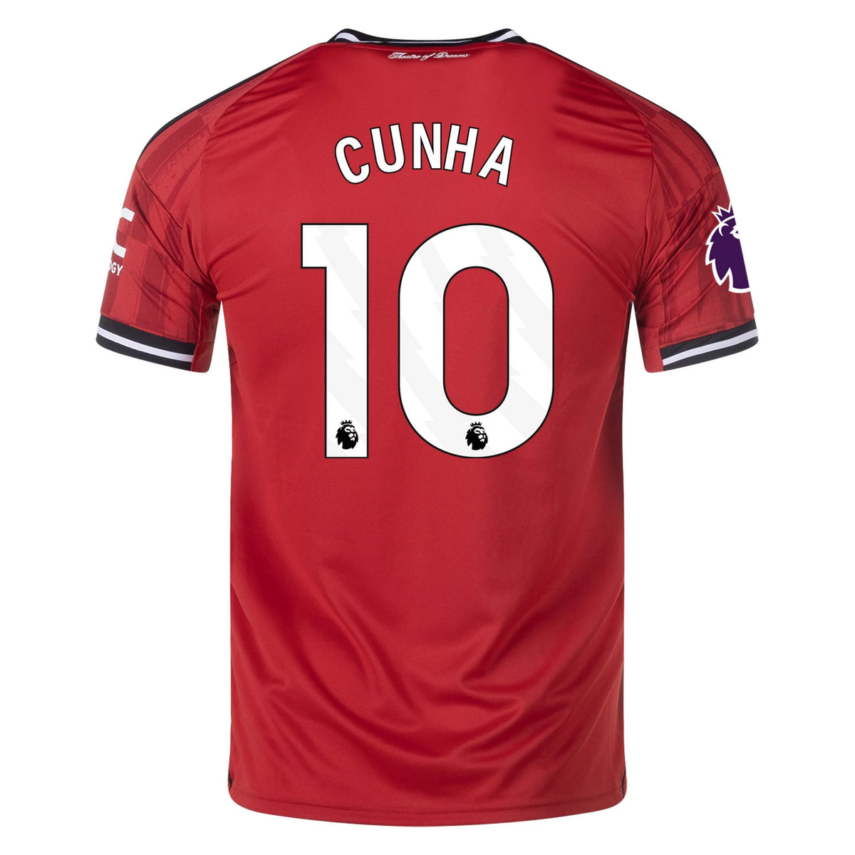 Men's Replica Cunha Manchester United Home Jersey 25/26
