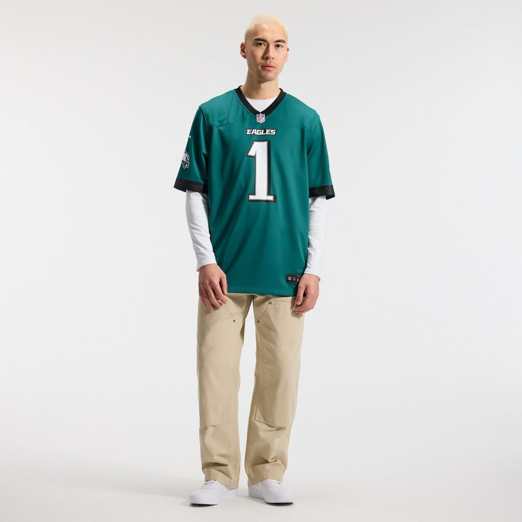 Men's Philadelphia Eagles Jalen Hurts Black Alternate