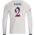 Men's Replica Hakimi Paris Saint-Germain Long Sleeve Away Jersey 26/27 UCL