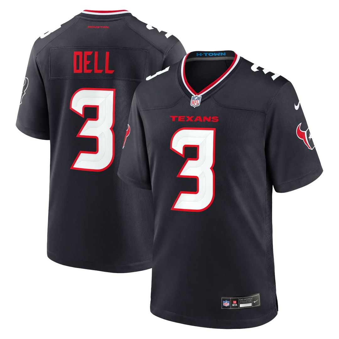 Men's Houston Texans Tank Dell Navy