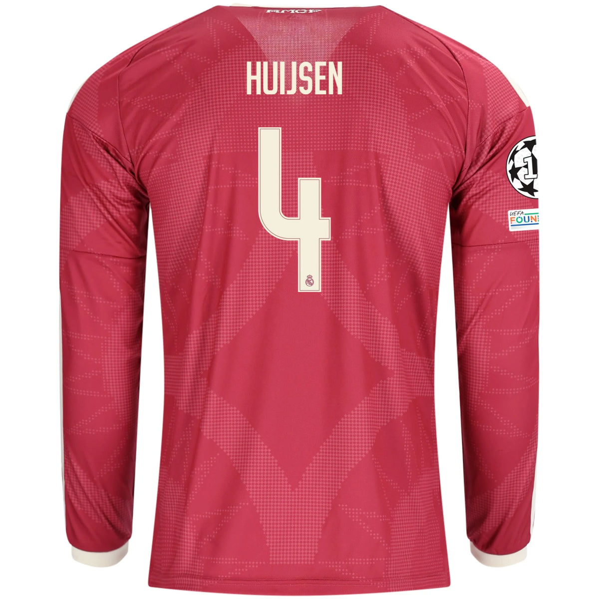 Men's Replica Huijsen Real Madrid Long Sleeve Third Jersey 26/27