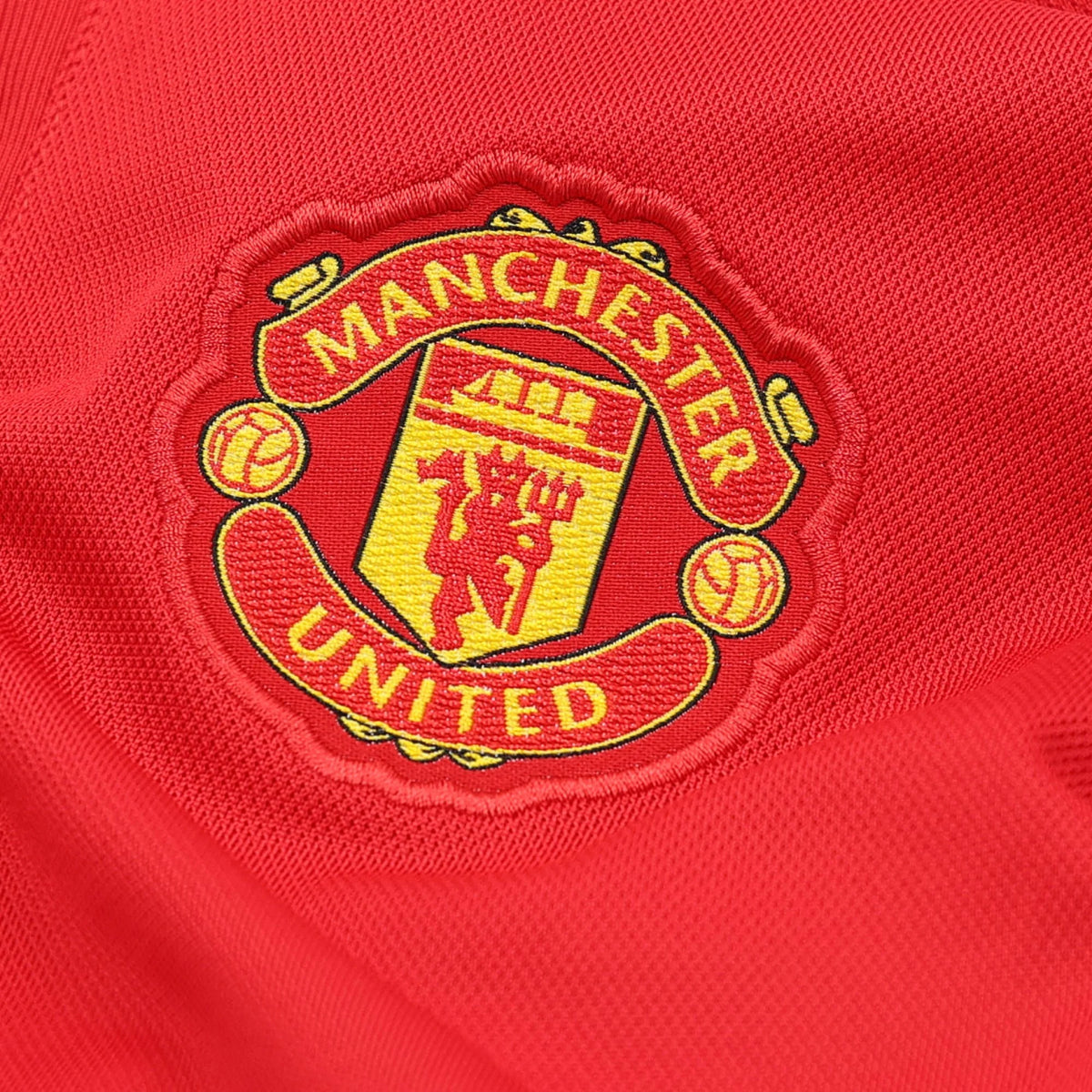 Kid's Replica Manchester United Long Sleeve Home Jersey 26/27