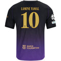 Men's Authentic Lamine Yamal Barcelona Away Jersey 26/27 UCL