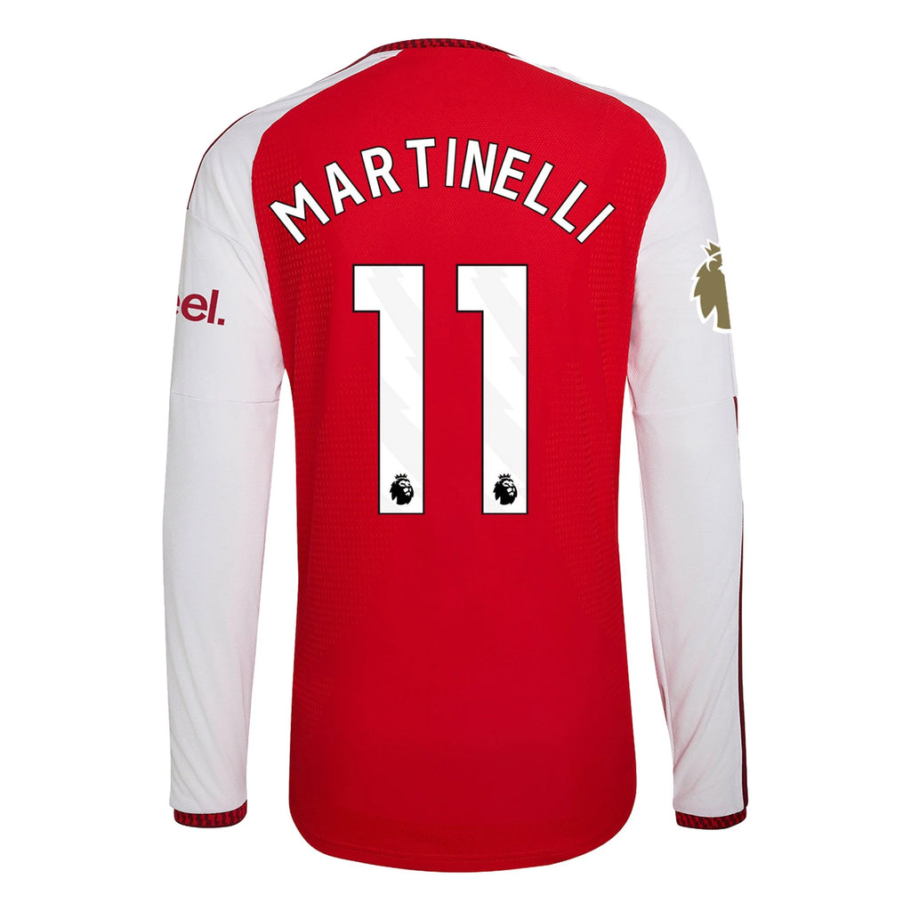 Men's Authentic Marinelli Arsenal Long Sleeve Home Jersey 26/27