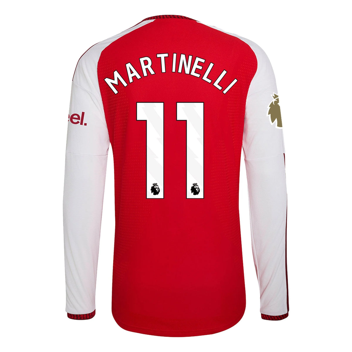 Men's Authentic Marinelli Arsenal Long Sleeve Home Jersey 26/27