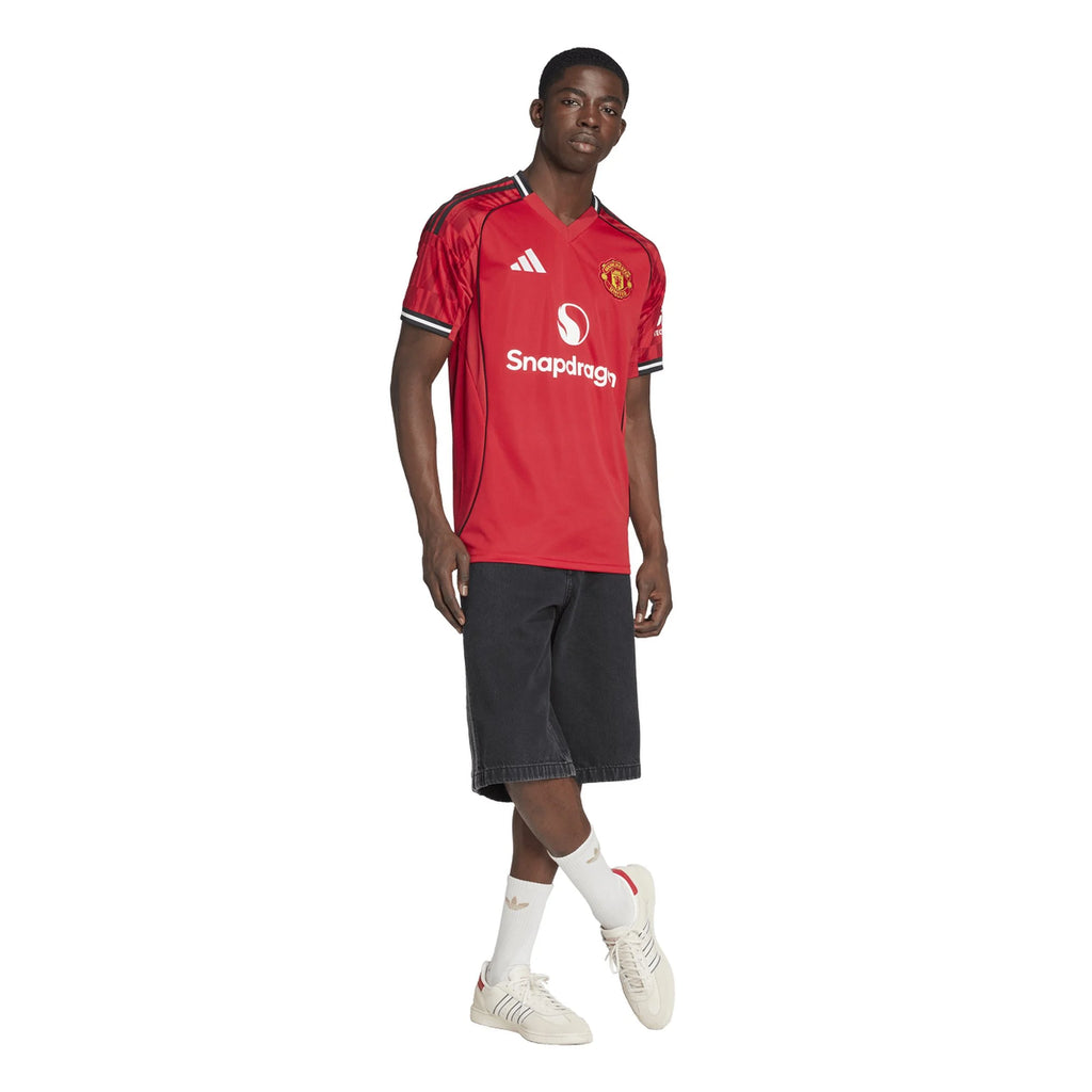 Men's Replica Manchester United Home Jersey 25/26