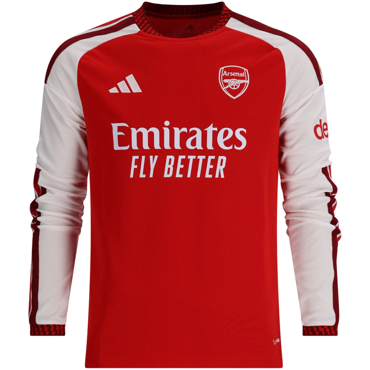 Kid's Replica Arsenal Long Sleeve Home Jersey 26/27