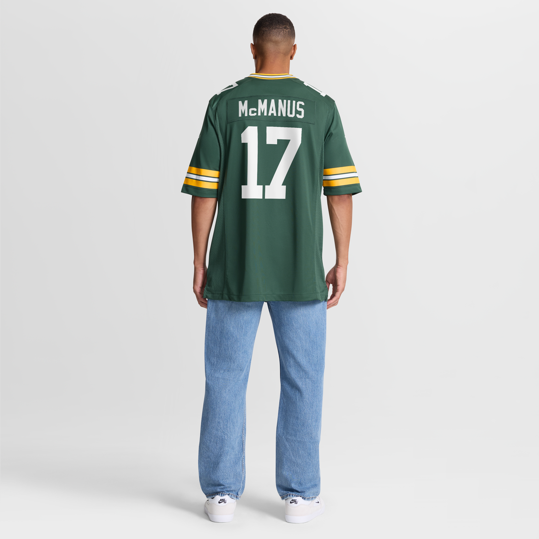 Men's Green Bay Packers Brandon McManus Green Team