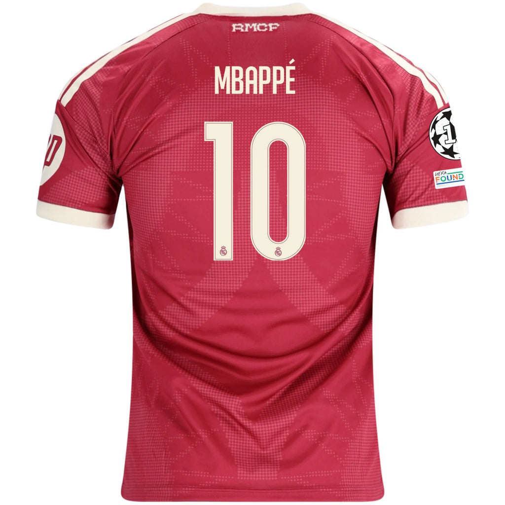 Men's Replica Mbappe Real Madrid Third Jersey 26/27