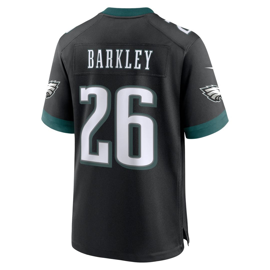 Men's Philadelphia Eagles Saquon Barkley Black Alternate