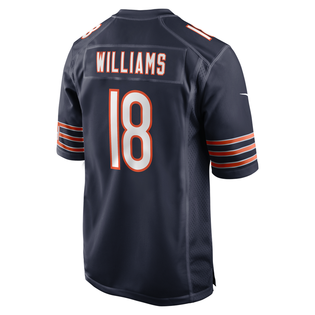 Men's Chicago Bears Caleb Williams White First Round Pick Player