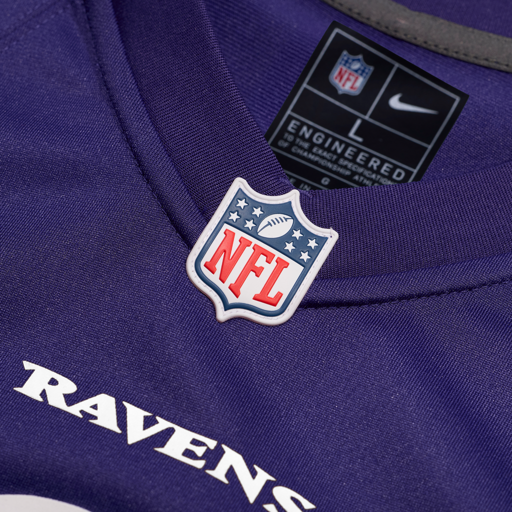 Men's Baltimore Ravens LaJohntay Wester Purple Team