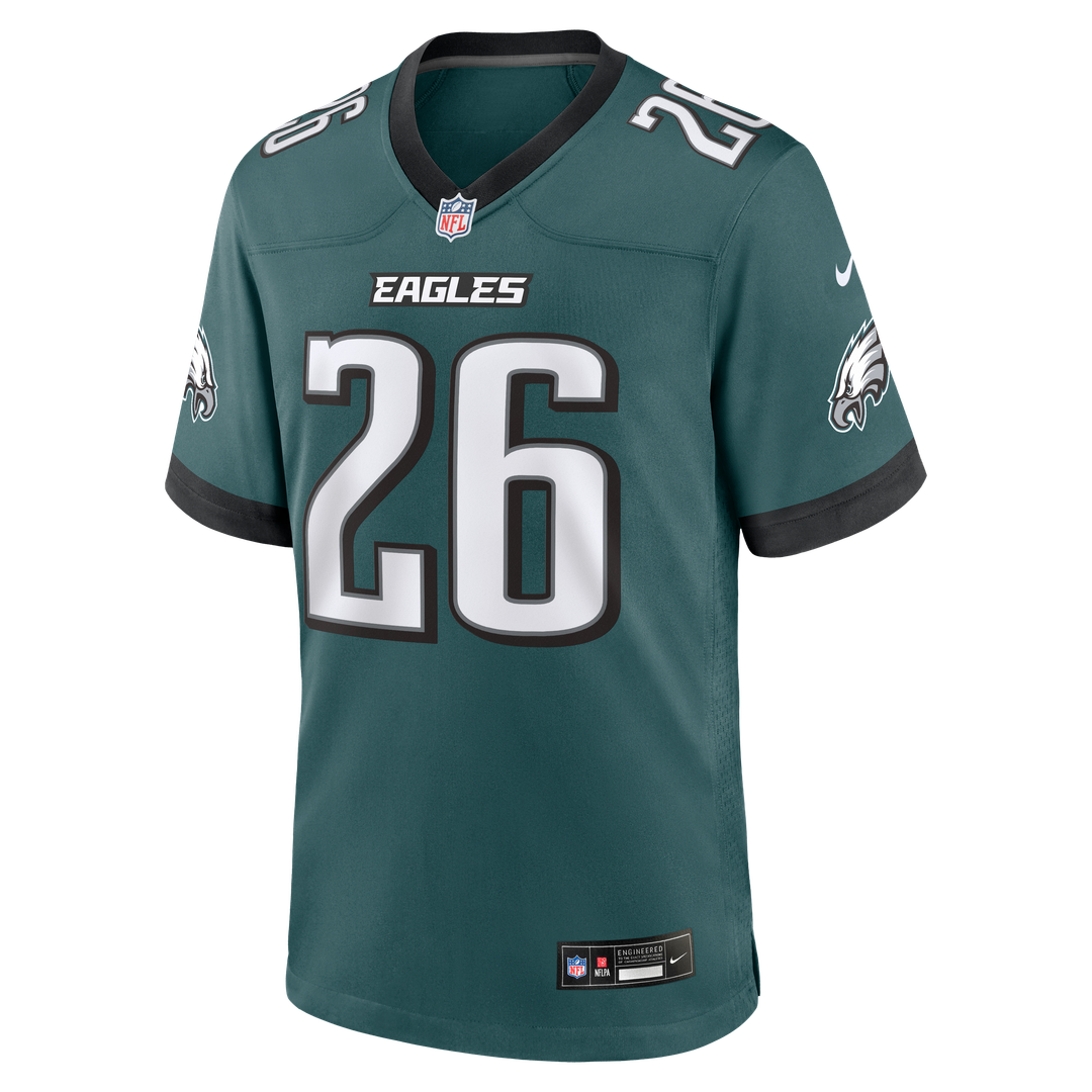 Men's Philadelphia Eagles Saquon Barkley Midnight Green Team