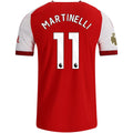 Men's Authentic Martinelli Arsenal Home Jersey 26/27
