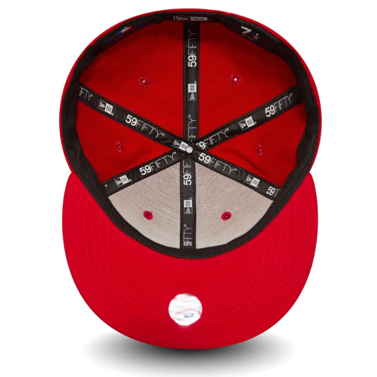 New York Yankees MLB League Essential 59FIFTY Fitted New Era Red/White