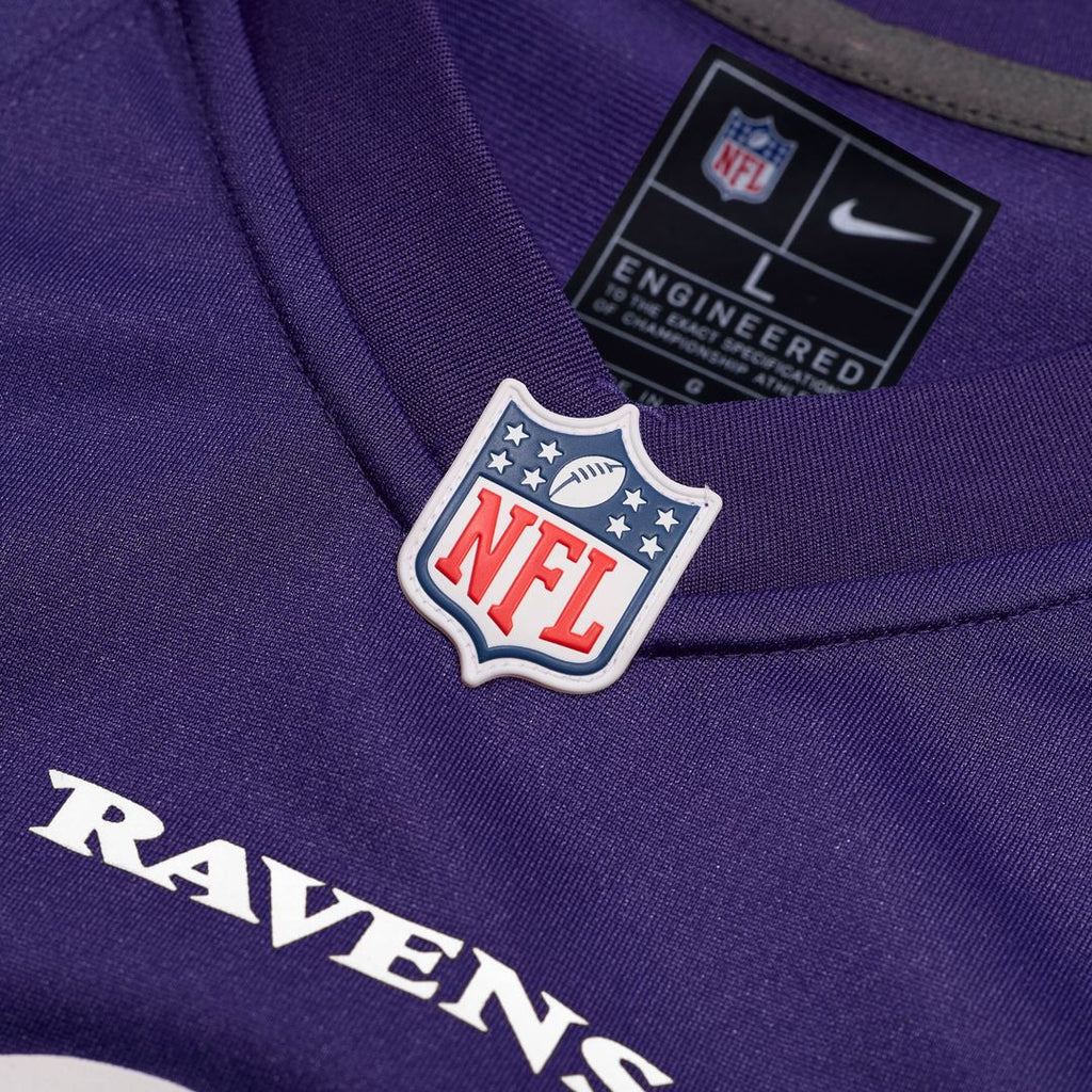 Men's Baltimore Ravens Nick Moore Purple