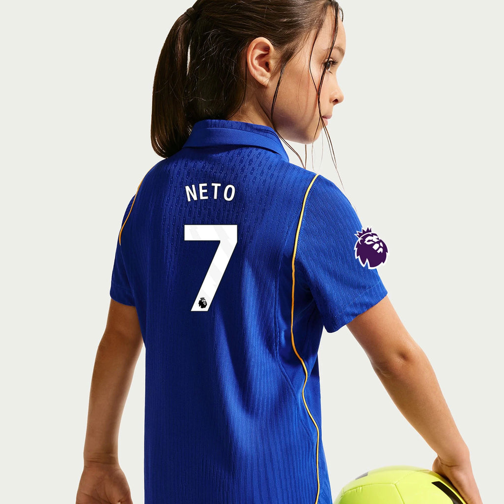 Kid's Authentic Neto Chelsea Home Jersey 26/27