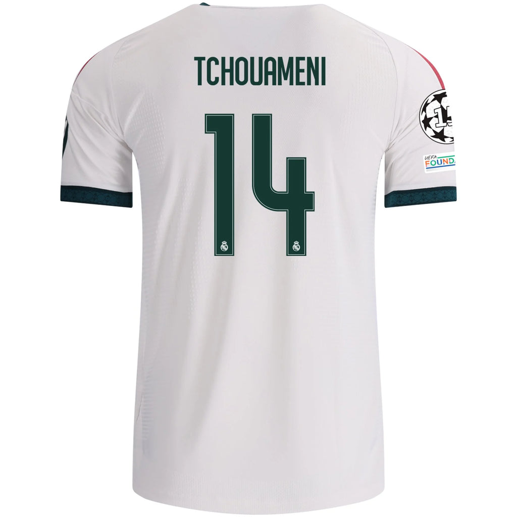 Men's Authentic Tchouameni Real Madrid Home Jersey 26/27