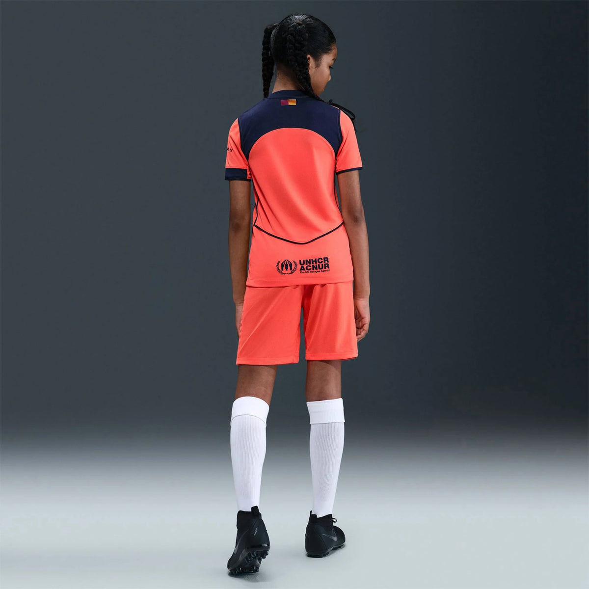 Kid's Replica Barcelona Third Jersey 25/26