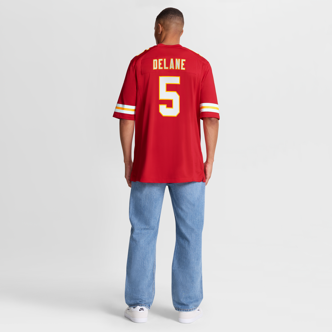 Men's Kansas City Chiefs Mansoor Delane Red Team