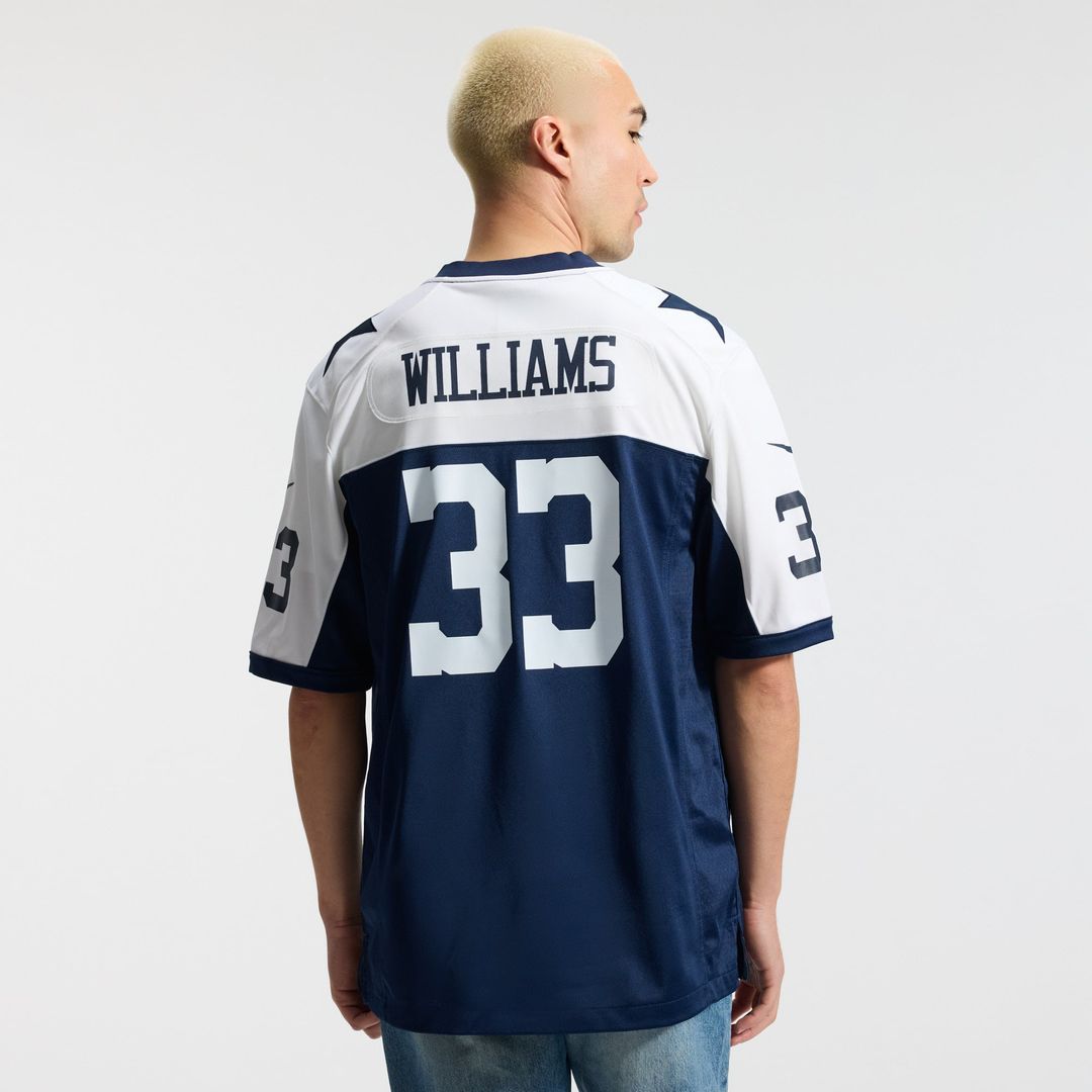 Men's Dallas Cowboys Javonte Williams White