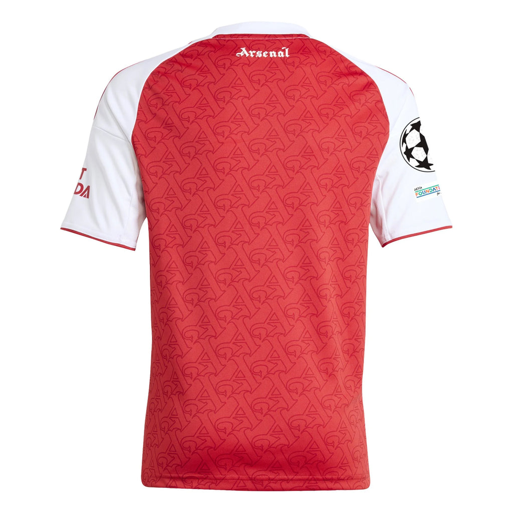 Kid's Replica Arsenal Home Jersey 25/26 UCL