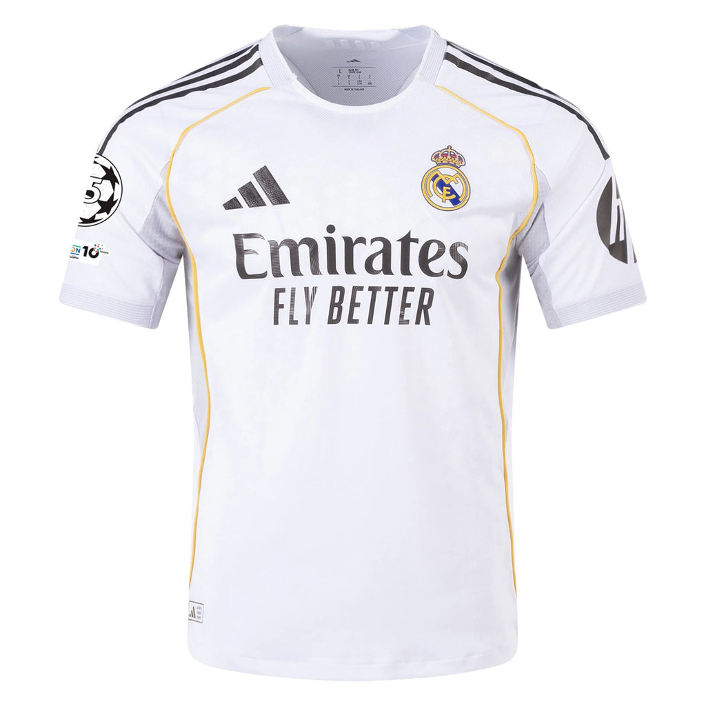 Men's Authentic Asencio Real Madrid Home Jersey 25/26