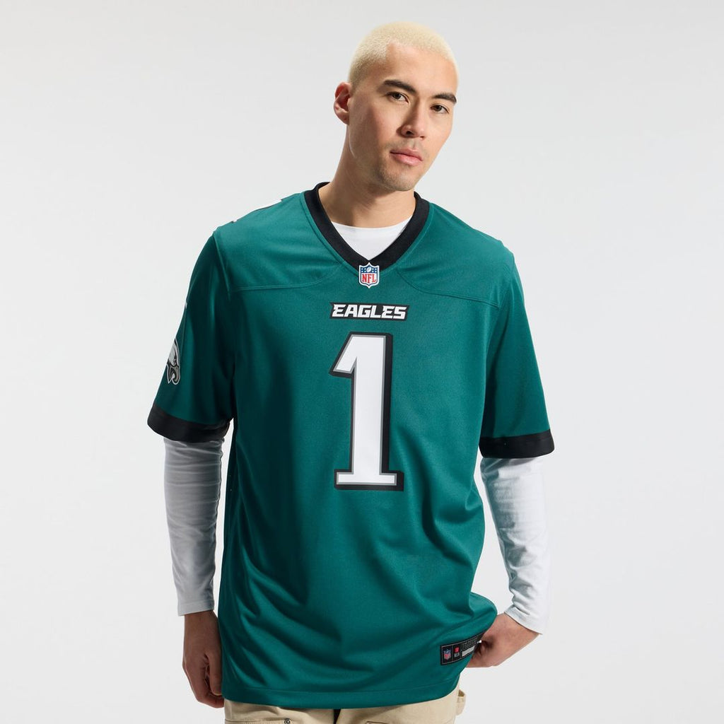 Men's Philadelphia Eagles Jalen Hurts Black Alternate