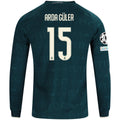 Men's Replica Arda Guler Real Madrid Long Sleeve Away Jersey 26/27