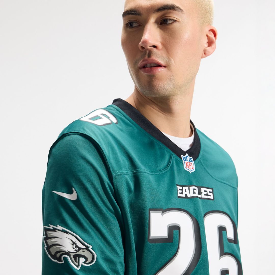 Men's Philadelphia Eagles Saquon Barkley Kelly Green Alternate
