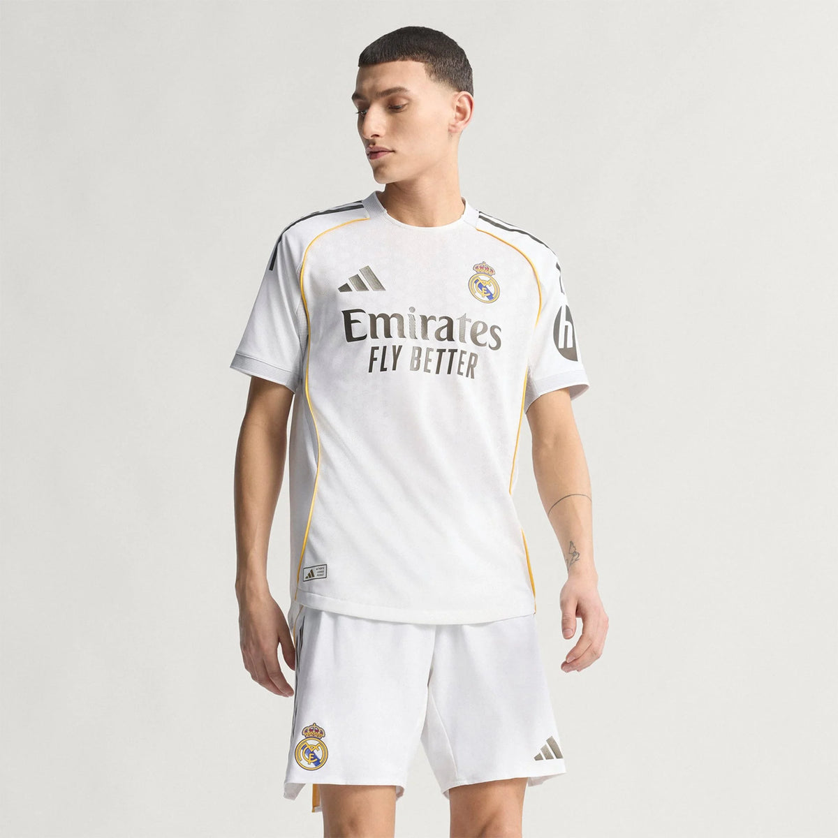 Men's Authentic Real Madrid Home Jersey 25/26
