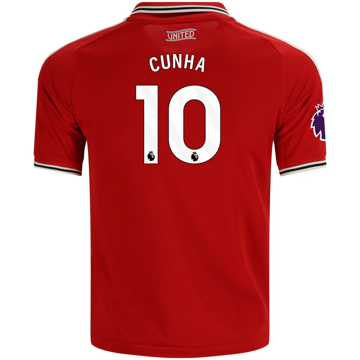 Kid's Replica Cunha Manchester United Home Jersey 26/27