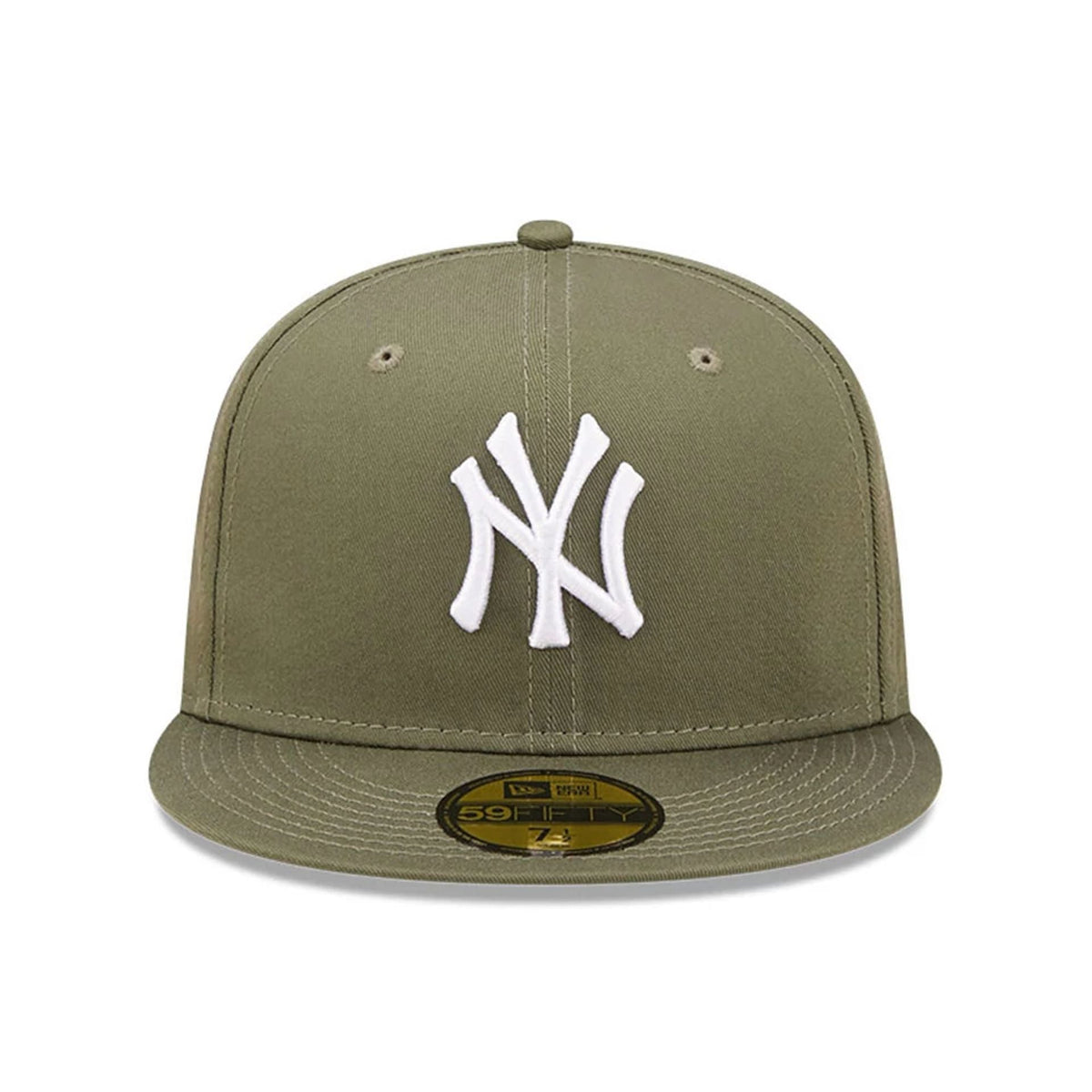 New York Yankees MLB League Essential 59FIFTY Fitted New Era Olive/White