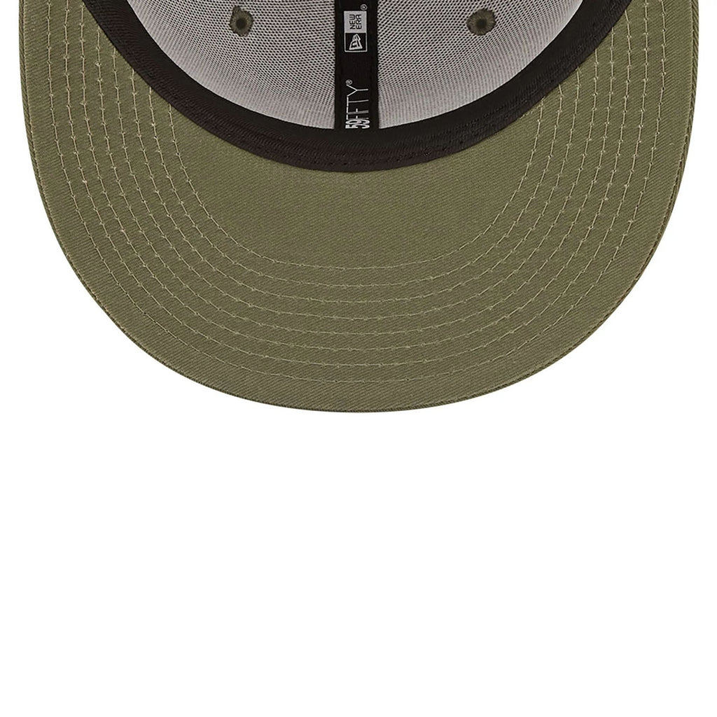 New York Yankees MLB League Essential 59FIFTY Fitted New Era Olive/White