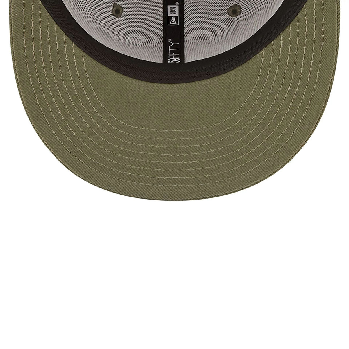 New York Yankees MLB League Essential 59FIFTY Fitted New Era Olive/White