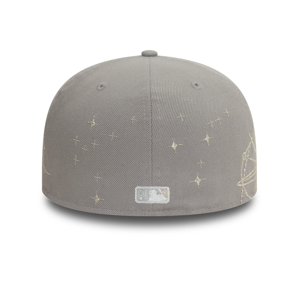 Atlanta Braves MLB Zodiac 59FIFTY Fitted New Era Grey