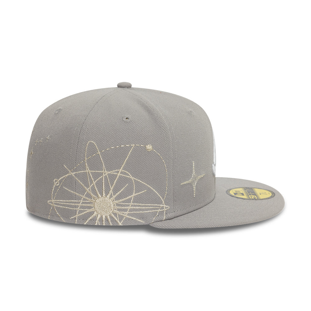 Atlanta Braves MLB Zodiac 59FIFTY Fitted New Era Grey