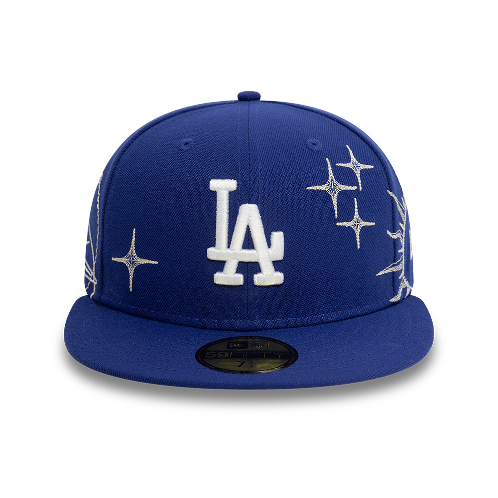 Los Angeles Dodgers MLB Zodiac 59FIFTY Fitted New Era Blue