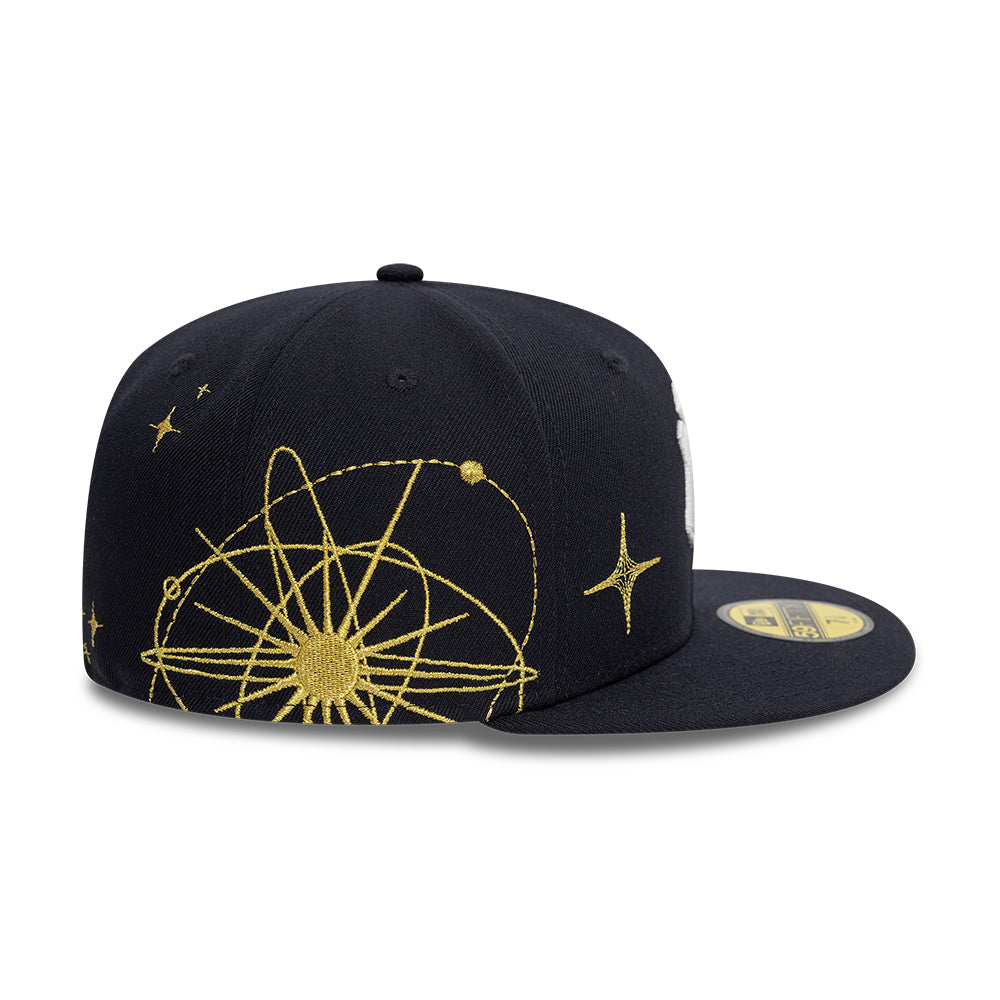 New York Yankees MLB Zodiac 59FIFTY Fitted New Era Navy