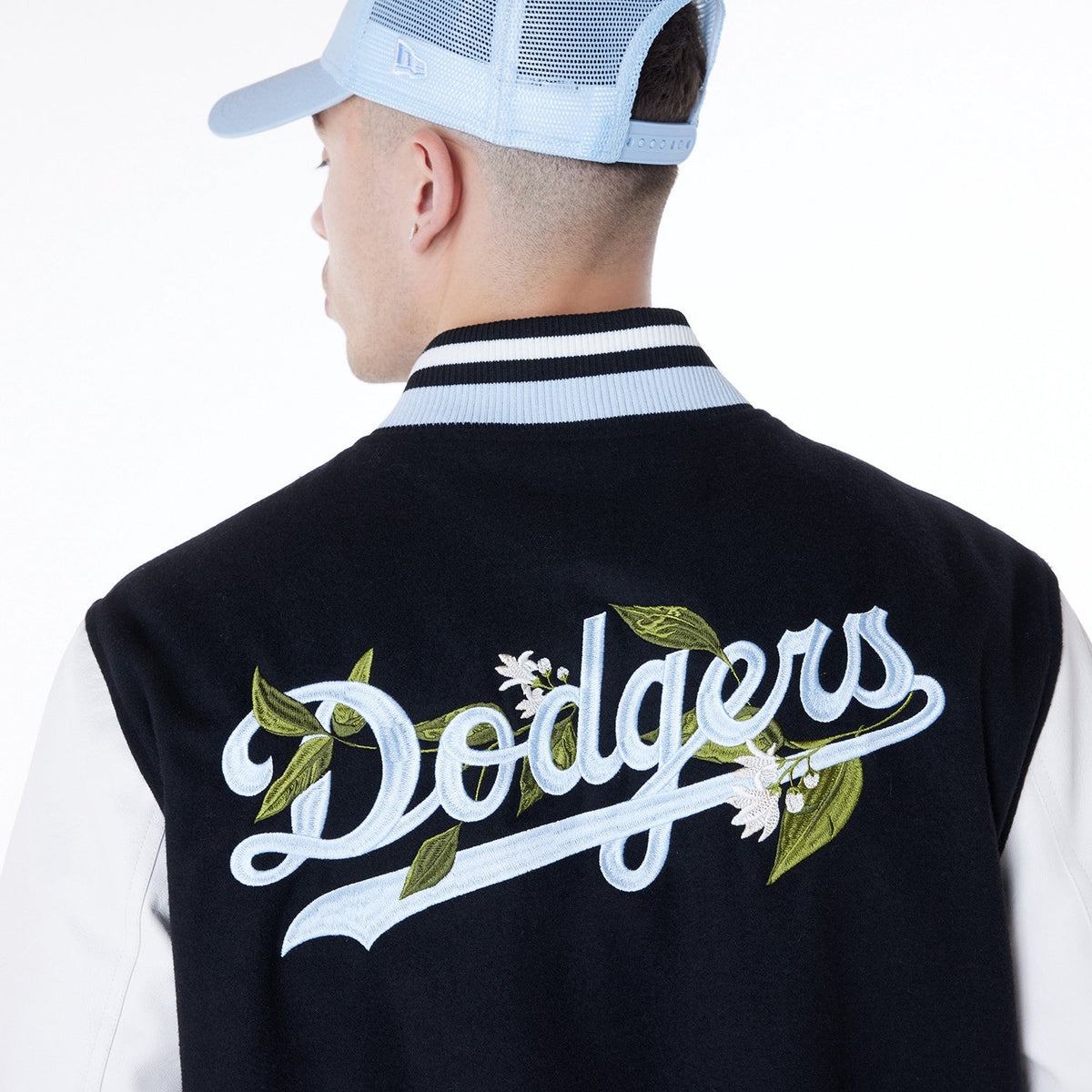 New Era - MLB Floral Varsity Jacket - Los Angeles Dodgers