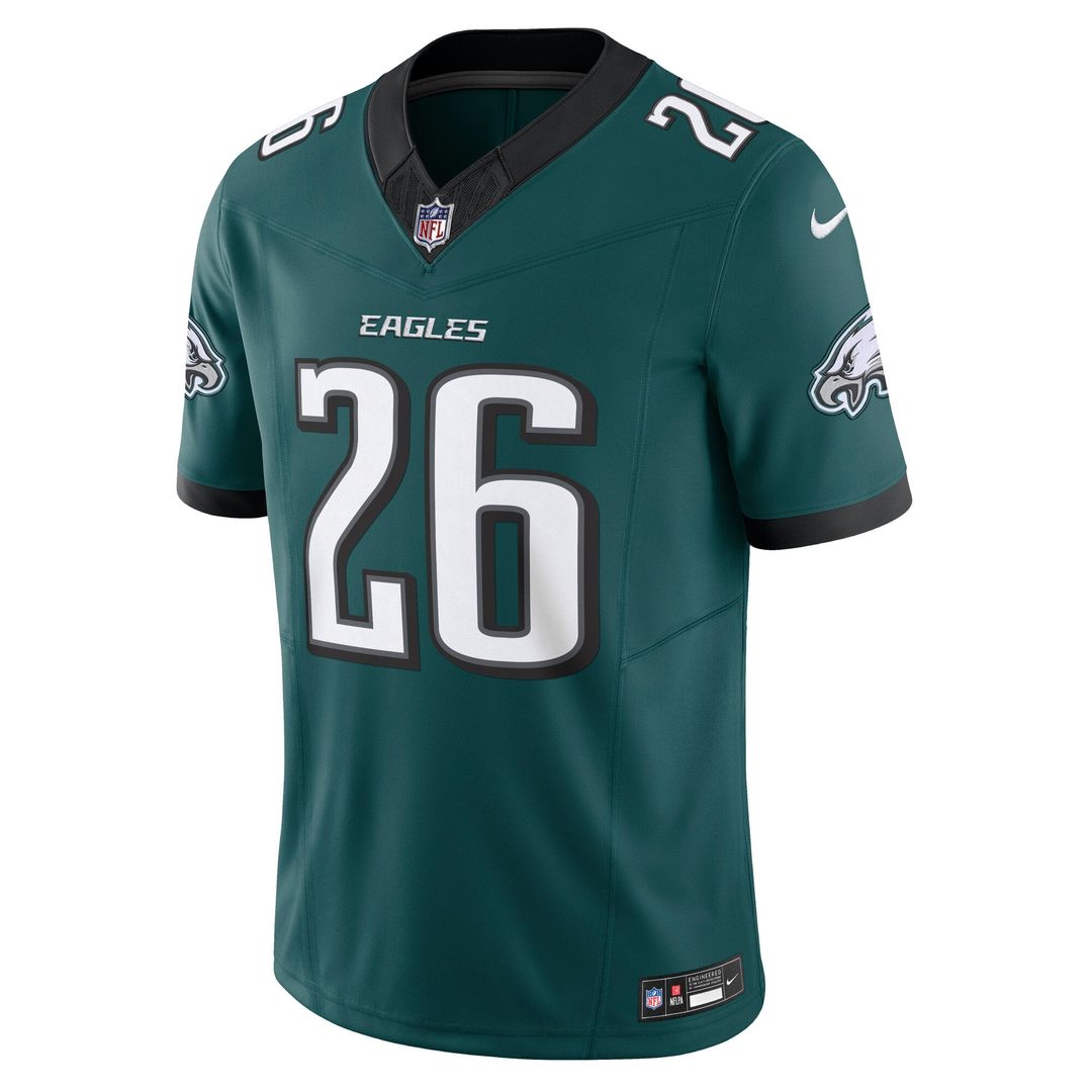 Men's Philadelphia Eagles Saquon Barkley Black Vapor F.U.S.E.