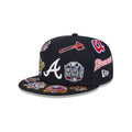 Atlanta Braves MLB All Over Patch 59FIFTY Fitted New Era