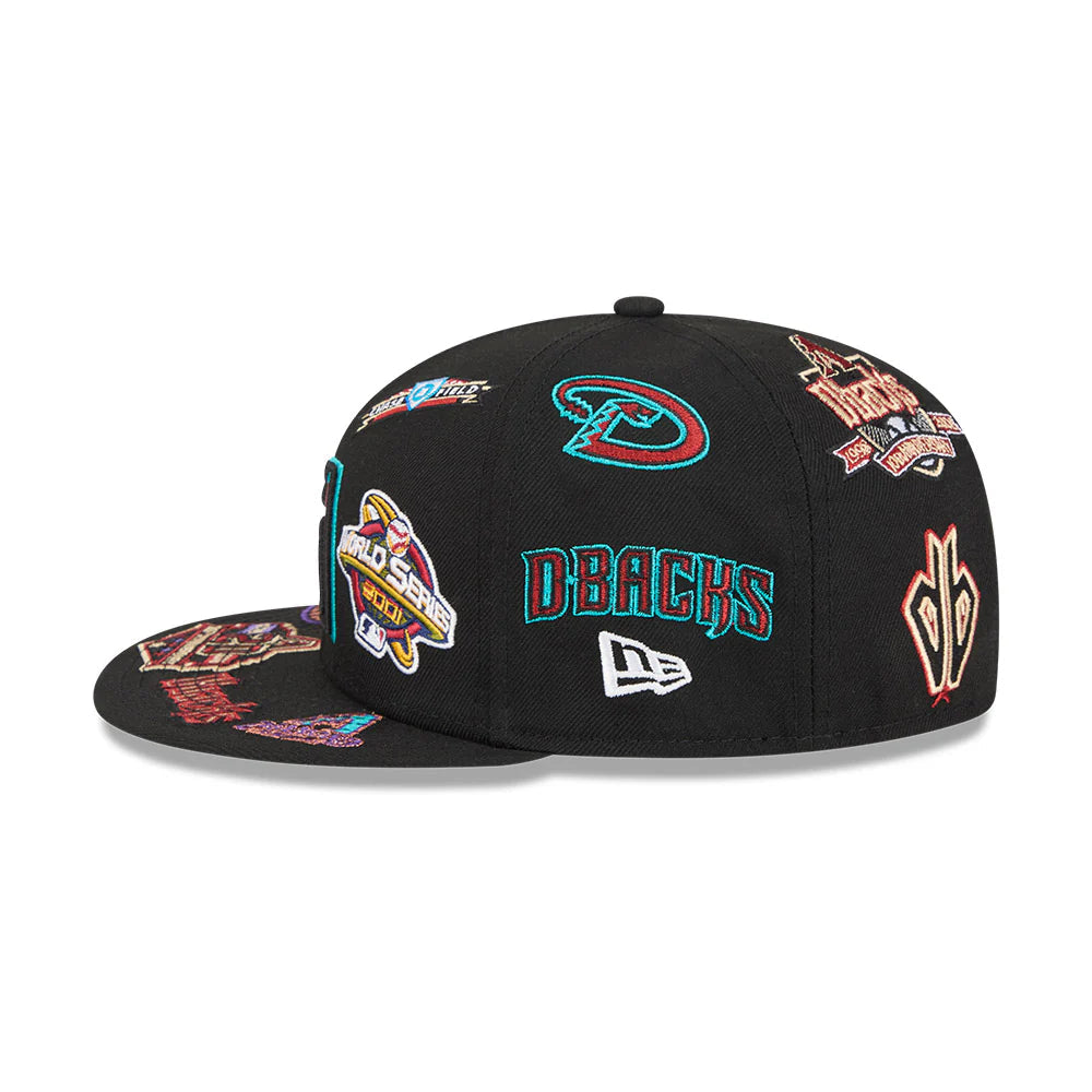 Arizona Diamondbacks MLB All Over Patch 59FIFTY Fitted New Era
