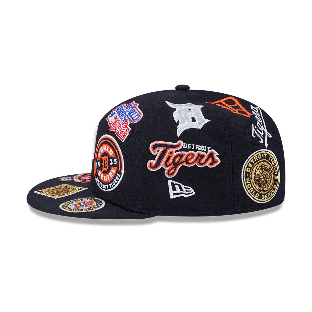 Detroit Tigers MLB All Over Patch 59FIFTY New Era