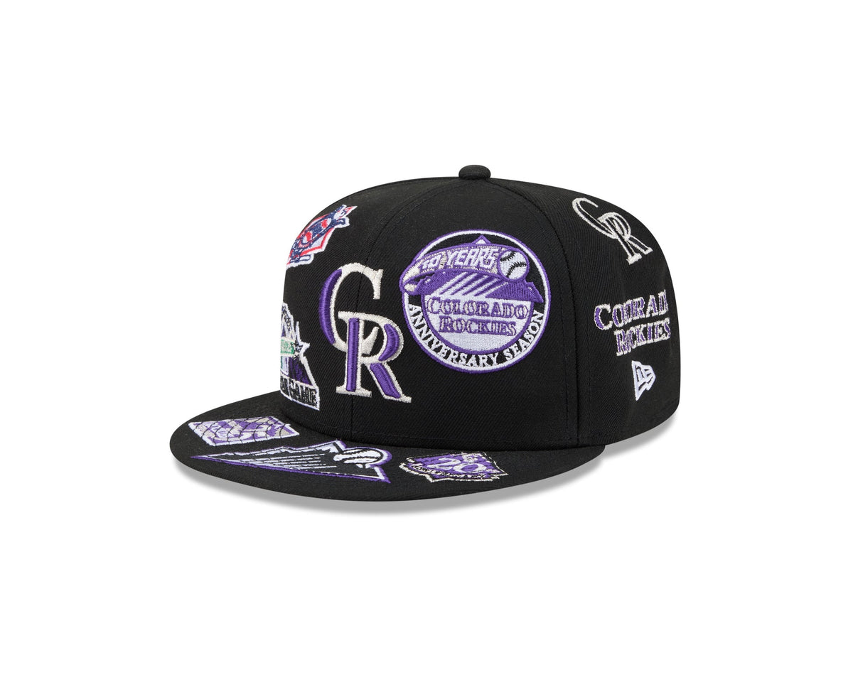 Colorado Rockies MLB All Over Patch 59FIFTY Fitted New Era