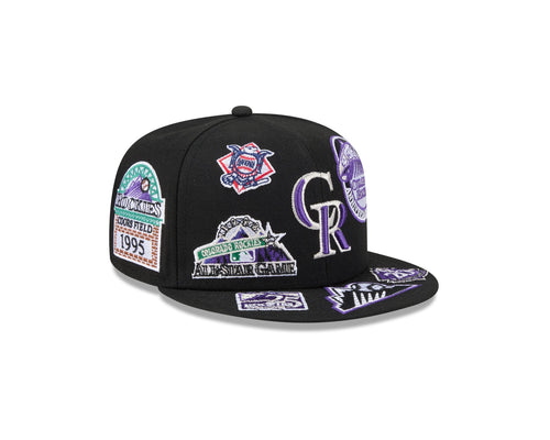 Colorado Rockies MLB All Over Patch 59FIFTY Fitted New Era