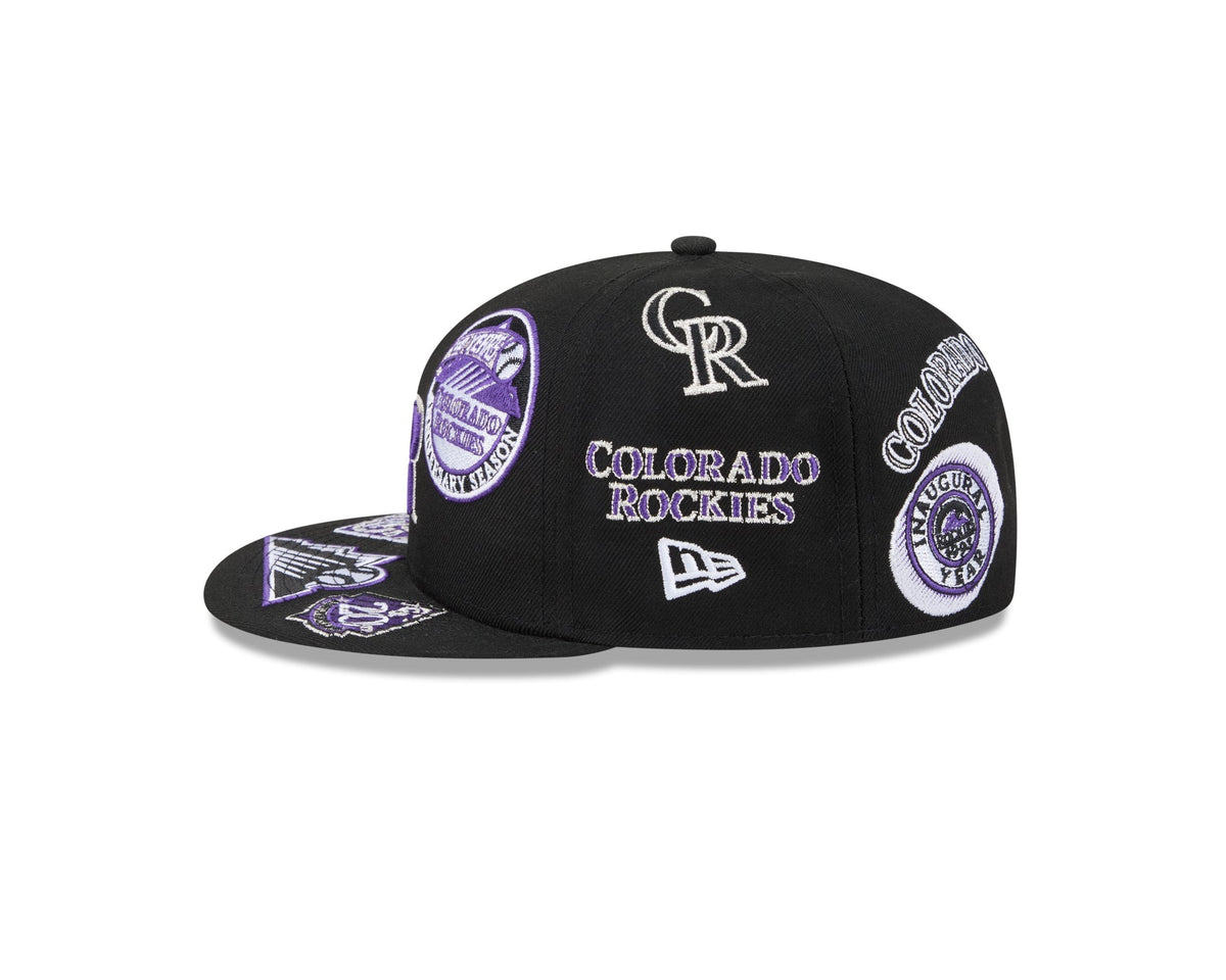 Colorado Rockies MLB All Over Patch 59FIFTY Fitted New Era