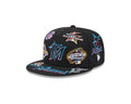 Miami Marlins MLB All Over Patch 59FIFTY New Era