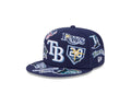 Tampa Bay Rays MLB All Over Patch 59FIFTY Fitted New Era