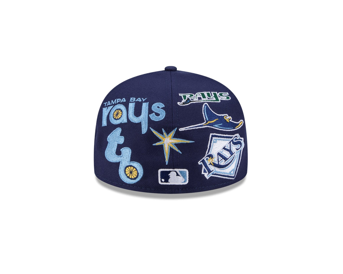 Tampa Bay Rays MLB All Over Patch 59FIFTY Fitted New Era
